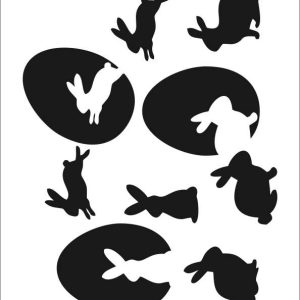 Stencil Ovos 075 - 20x30cm