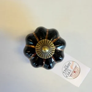 Puxador de Ferro Fiore Nero Small/1001A-JX-BLACK