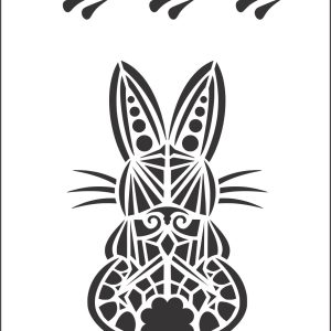 Stencil Coelho Páscoa 404 - 20x30cm