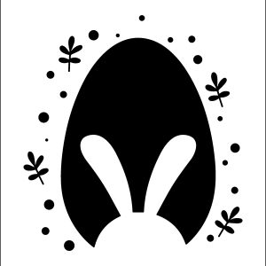 Stencil Páscoa 460 - 20x30cm