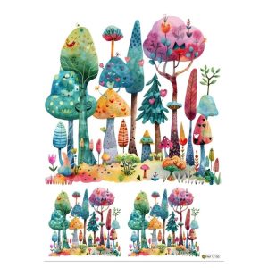 Transfer Floresta Encantada/13150 - 21x28cm