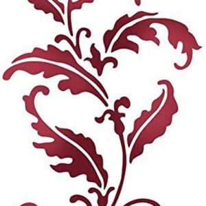 Stencil Folhas - 21x29