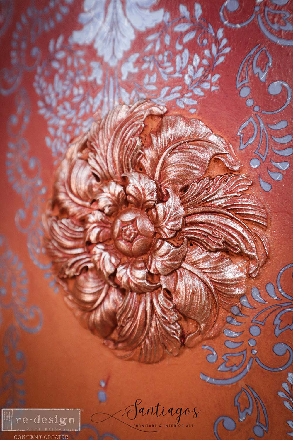 Mould Engraved Medallions - 12,7x25,4cm - Imagem 3