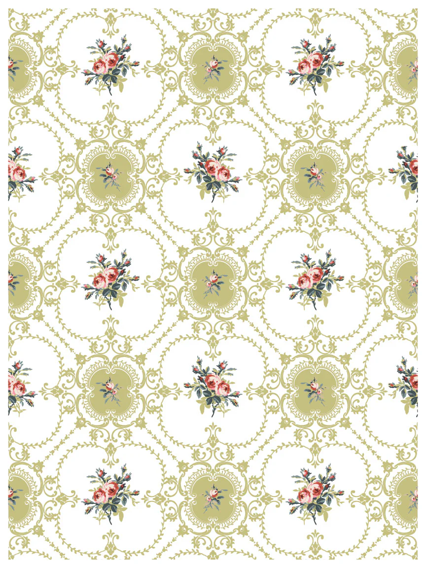 Paint Inlay Lattice Rose - 30x40cm - Imagem 6