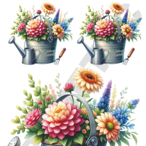 DTF Aplique Flores - A5