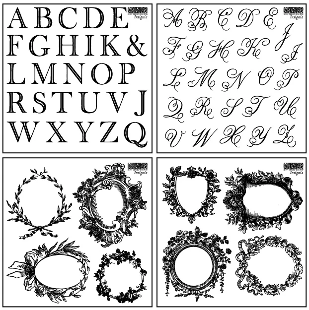 Carimbo Insignia - 15,2x15,2cm