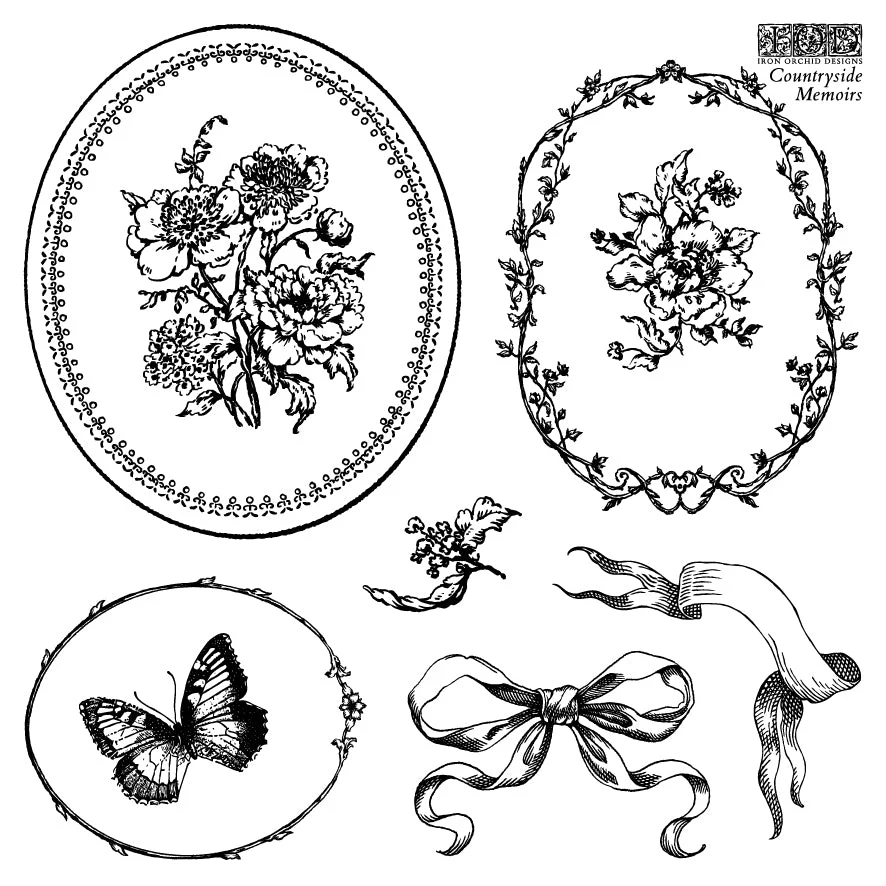 Carimbo Countryside Memoirs - 15,2x15,2cm - Imagem 6