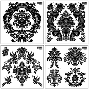 Carimbo Velveteen - 15,2x15,2cm