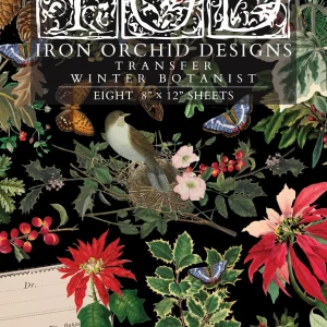 Transfer Winter Botanist - 20x30cm