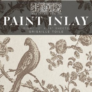 Paint Inlay Grisaille Toile - 30x40cm