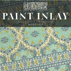 Paint Inlay Morocco - 30x40cm