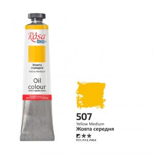 Tinta Oléo Yellow Medium 507 - 45ml