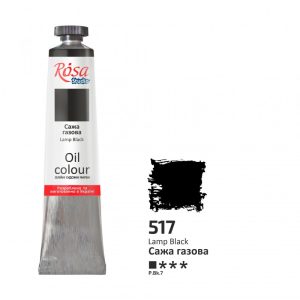 Tinta Oléo Lamp Black 517 - 45ml