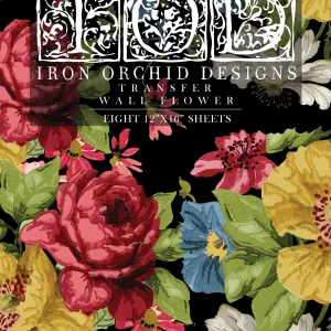 Transfer Wall Flower 30x40