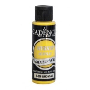 Tinta Acrílica Híbrida Multissuperfícies Lemon Yellow/H-008