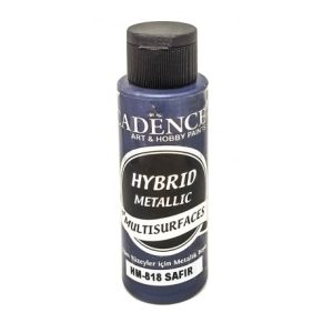 Tinta Hibrida Metalica Sapphire/HM-818 - 70ml