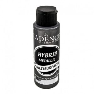 Tinta Hibrida Metalica Black/Hm-820