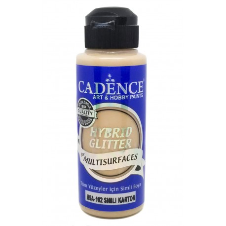 Tinta Híbrida Glitter Cardboard/HSA-102 - 120ml