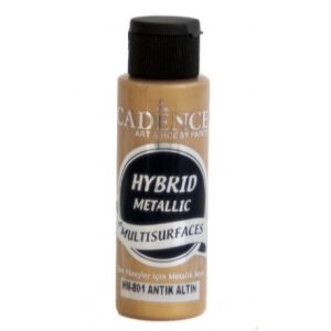 Tinta Hibrida Metalica Antique Gold/HM-801