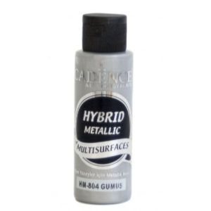 Tinta Hibrida Metalica Silver/HM-804