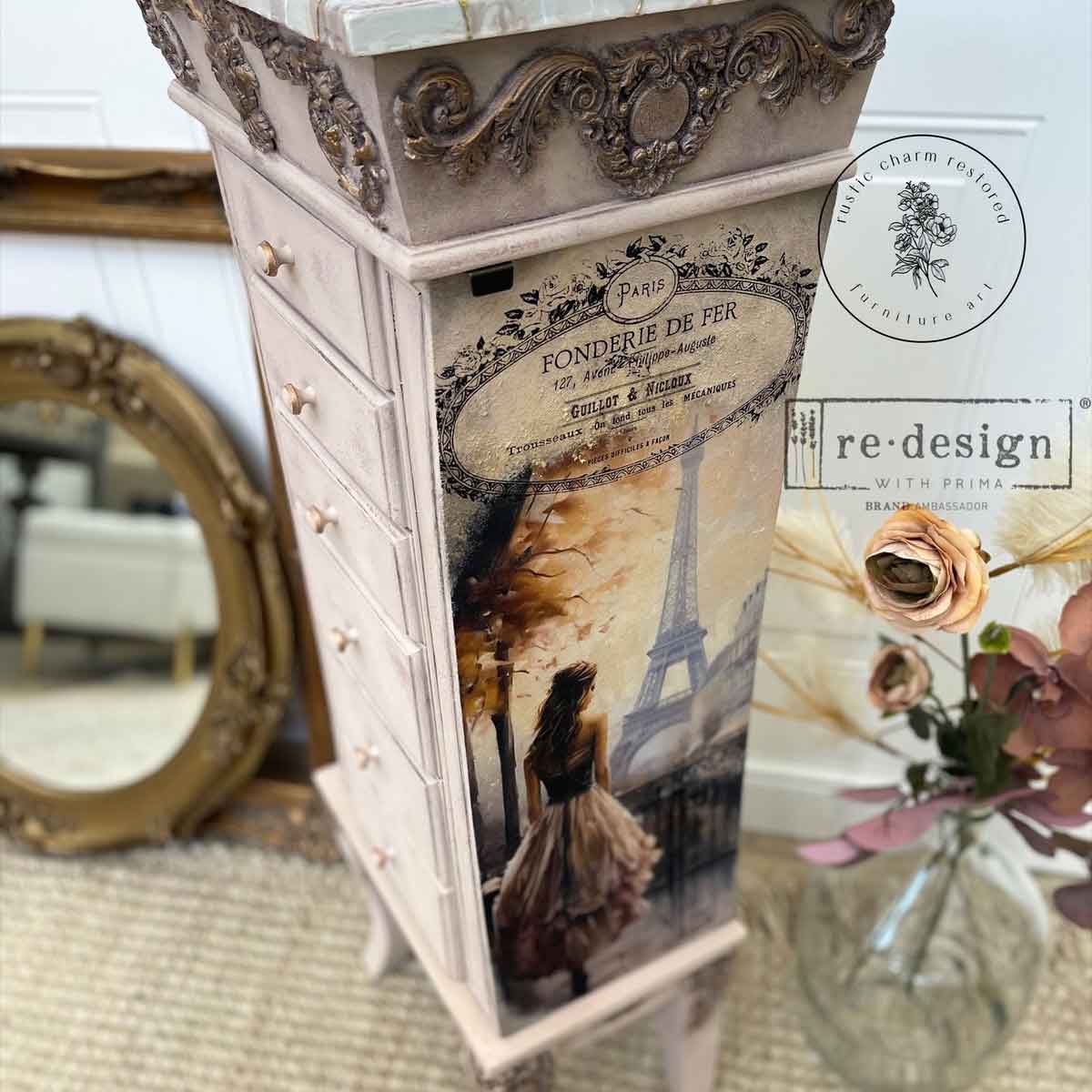 Mould Lavish Swirls - 8x25 - Imagem 2