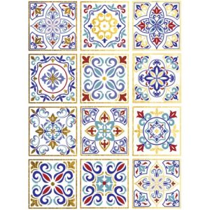 Papel de Arroz Ethnic Oro/PPO51 - 30x41cm