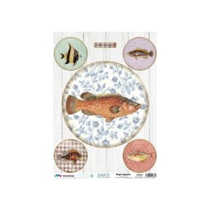 Papel de Arroz Soft/SPA5274 - 30x41cm