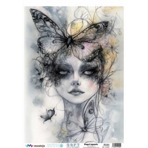 Papel de Arroz Soft/PA5857 - 30x41cm
