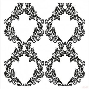 Stencil Home Decor Midi/HDM67 - 25x25cm