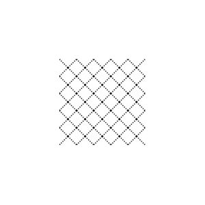 Stencil Fundo Pontilhado/HDM158 - 25x25cm