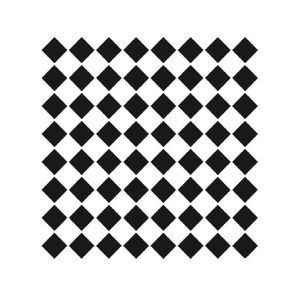 Stencil Damero/HDM142 - 25x25cm