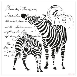 Stencil Home Decor Midi/HDM108 - 25x25cm