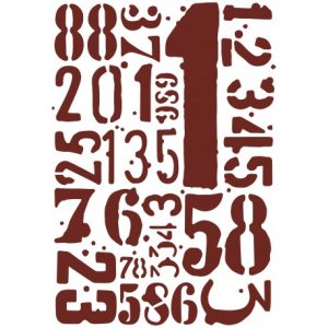 Miss Stencils/MNL013 - 21X28cm