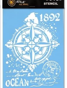Stencil Rosa dos Ventos/80438 - 20x30cm