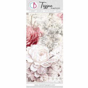 Papel Tissue Flowers Dreams/HT019 - 69x49cm
