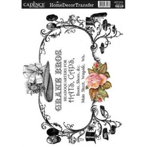 Transfer Home Decor Grane Bros./HDT-013