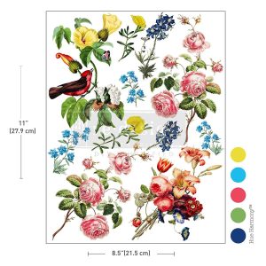 Transfer H2O Rustic Romance - 21x28cm