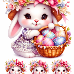 Transfer DTF Páscoa - A4 - REF: DTFPAS008A4