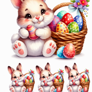 Transfer DTF Páscoa - A4 - REF: DTFPAS001A4