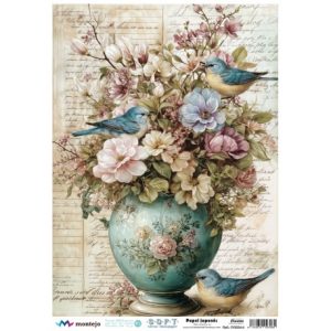 Papel de Arroz Soft/PA5944 - 30x41cm