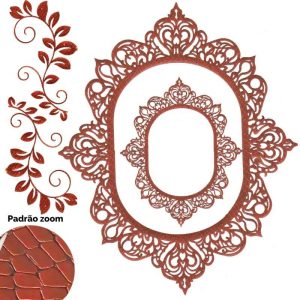 Transfer Conjunto Oval Cobre/13320.2