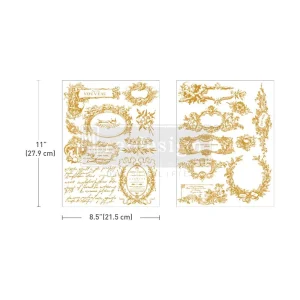 Transfer Label de Luxe - 21x28cm