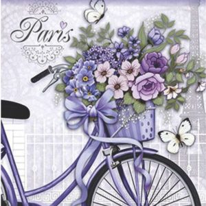 Papel Sumiu Floral Vintage 24 - 19x25cm
