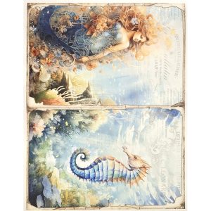 Papel de Arroz Cadence/PAD2527 - 30x41cm