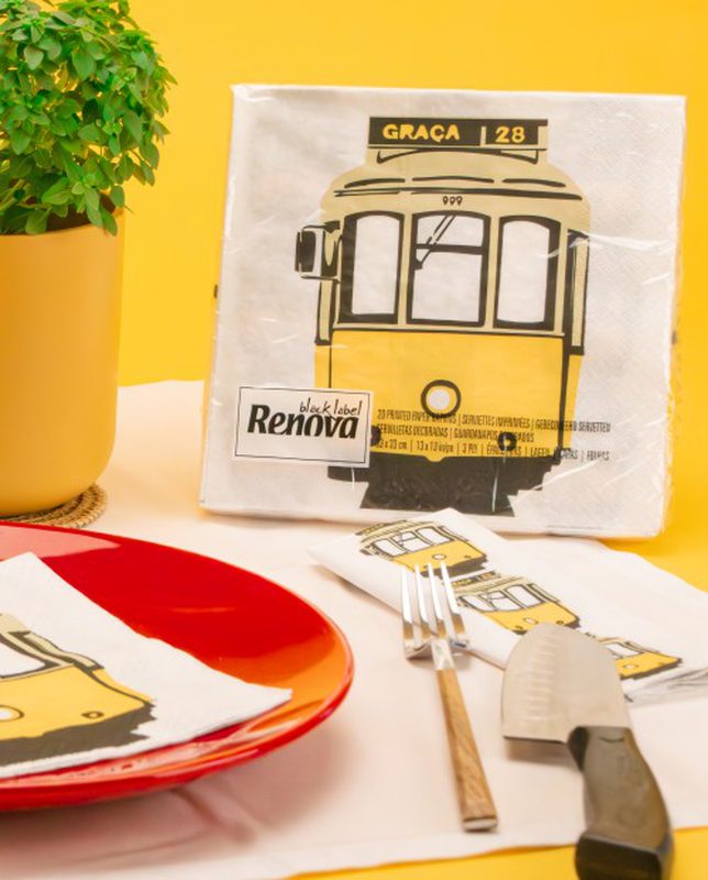 Guardanapos Életrico Graça Unidade - 33x33cm - Imagem 2