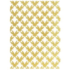 Papel de Arroz Com Galhos Dourados/GOLD01 - 30x41cm