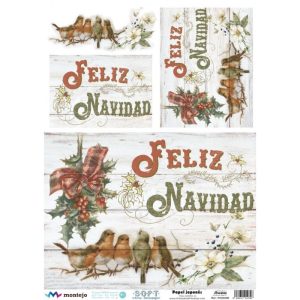 Papel de Arroz Japones Soft/SPA5020B - 30x41cm