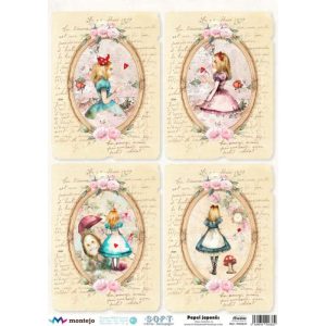 Papel de Arroz Soft Alice/PA5241 - 30x41cm