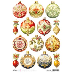 Papel de Arroz A4 Let's Decorate/CBRP482 - 21x29,7cm