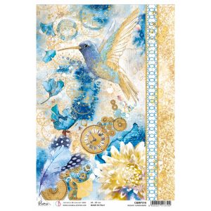 Papel de Arroz Radiant Hummingbird/CBRP310 - A4
